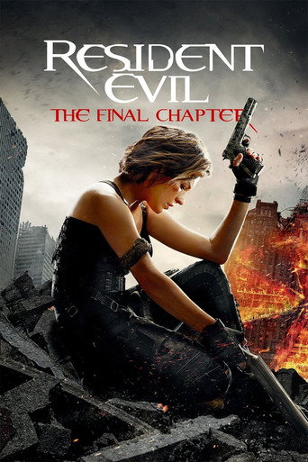 Movie poster for Resident Evil: The Final Chapter (2016)