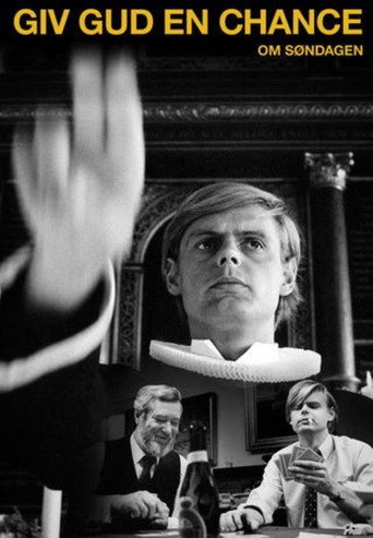 Give God A Chance On Sunday poster