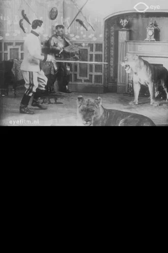 Movie poster for Bill and the Lions (1912)