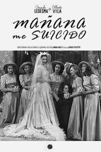 Movie poster for Mañana me suicido (1942)