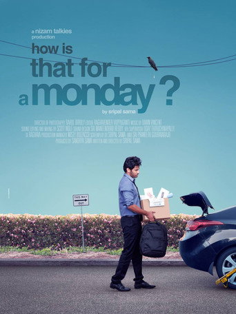Movie poster for How is that for a Monday? (2021)