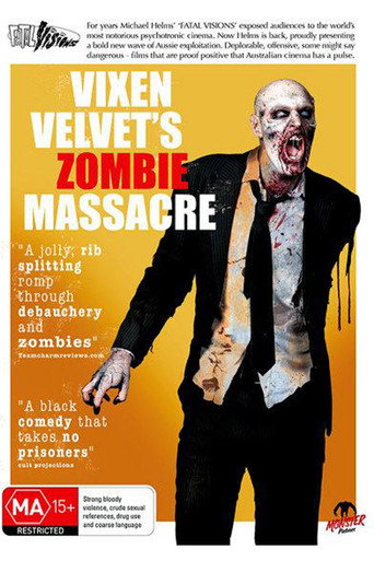 Movie poster for Vixen Velvet's Zombie Massacre (2015)