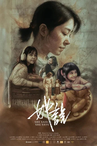 Movie poster for She Said, She Says (2026)