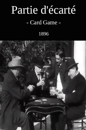 Movie poster for The Card Game (1896)