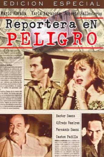 Reportera en peligro poster