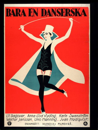 Movie poster for Only a Dancing Girl (1926)
