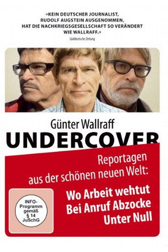 Movie poster for Günter Wallraff Undercover: Wo Arbeit weh tut (2008)