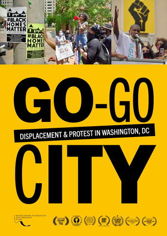 Movie poster for Go-Go City: Displacement & Protest in Washington, DC