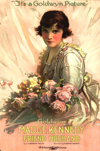 Movie poster for Friend Husband (1918)