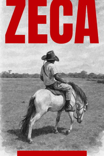 Zeca, portret van een Vaqueiro poster