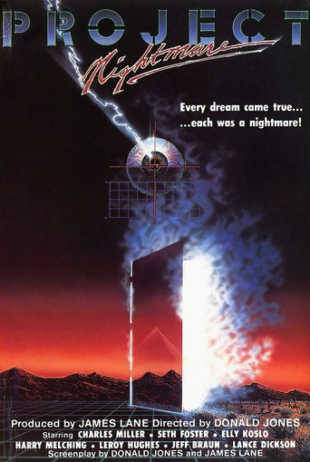 Movie poster for Project Nightmare (1987)
