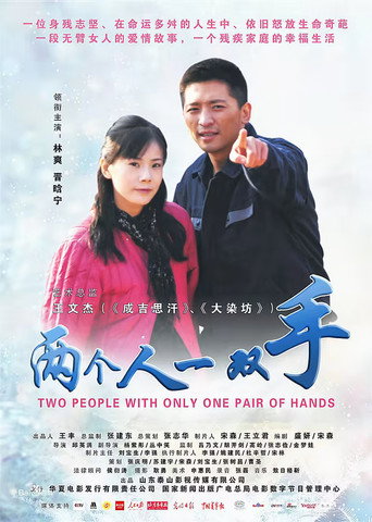 两个人一双手 poster