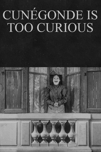 Movie poster for Cunégonde is Too Curious (1912)