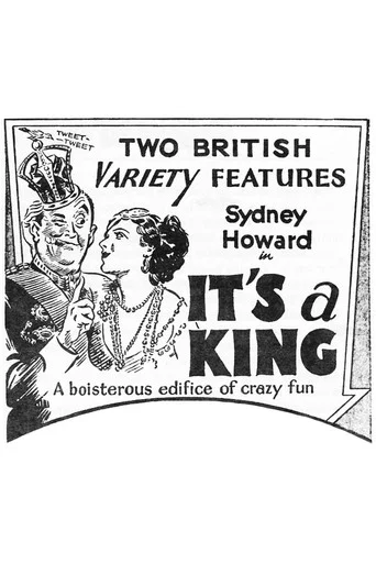 Movie poster for It's a King (1932)
