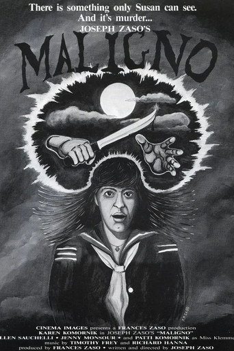 Movie poster for Maligno (1986)
