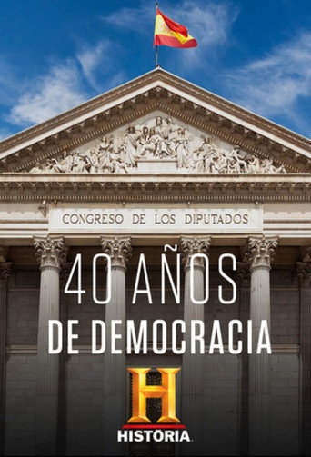 Series poster for 40 años de democracia