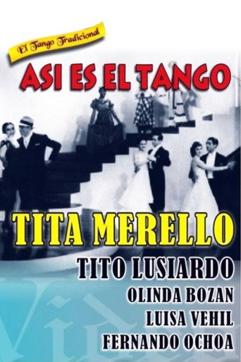Movie poster for Así es el tango (1937)