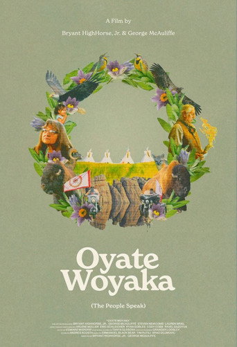 Movie poster for Oyate Woyaka: The People Speak