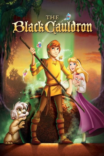 Movie poster for The Black Cauldron (1985)