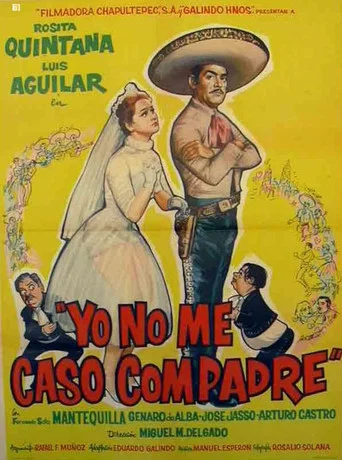 Movie poster for Yo no me caso compadre (1960)