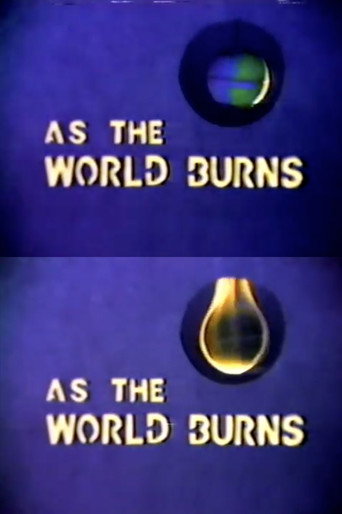 Movie poster for As the World Burns (1982)