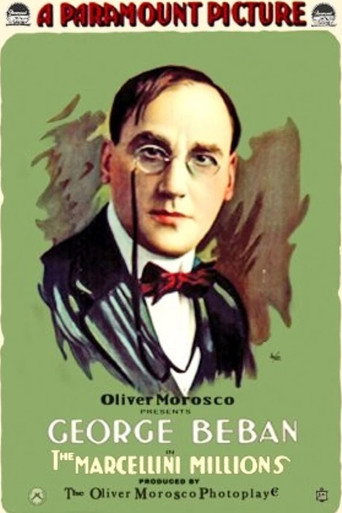 Movie poster for The Marcellini Millions (1917)