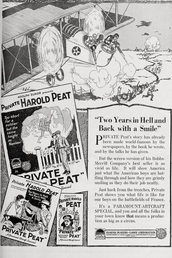 Movie poster for Private Peat (1918)