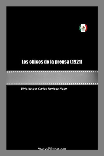 Movie poster for Los chicos de la prensa (1921)