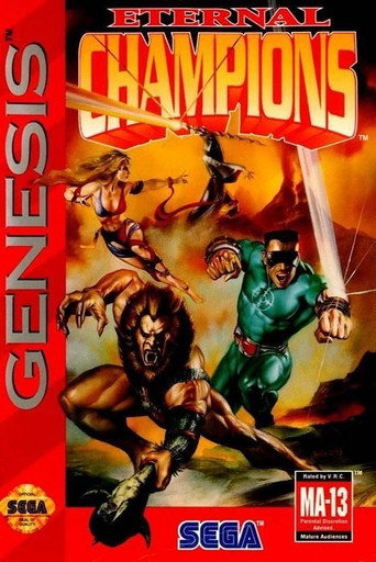 Movie poster for Eternal Champions