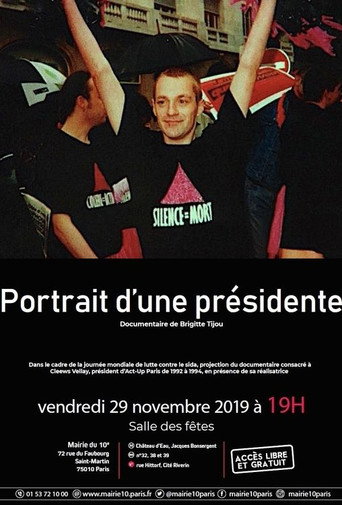 Movie poster for Portrait d'une présidente (1995)