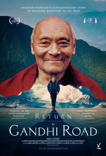 Movie poster for Return to Gandhi Road (2020)