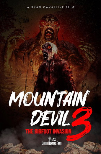Movie poster for Mountain Devil 3: The Bigfoot Invasion (2021)