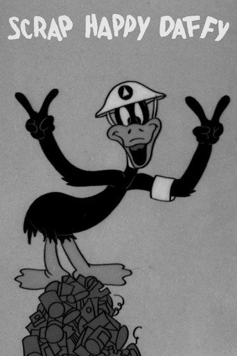 Movie poster for Scrap Happy Daffy (1943)