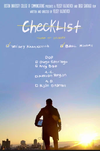 Movie poster for Checklist (2023)