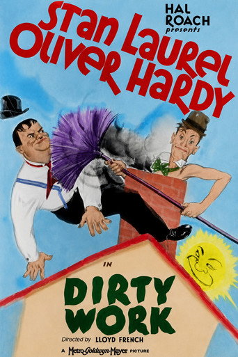 Movie poster for Dirty Work (1933)