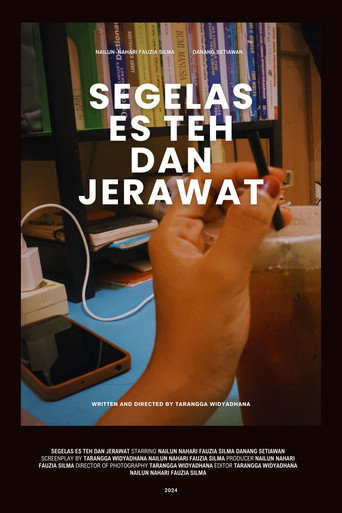 Movie poster for A Glass of Iced Tea and Pimples (2024)