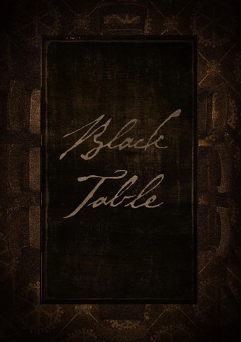 Black Table poster