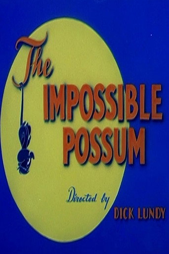 Movie poster for The Impossible Possum (1954)