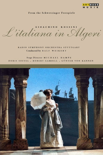 Movie poster for L’Italiana in Algeri (1987)