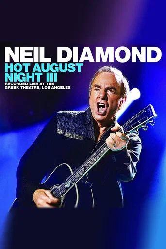 Movie poster for Neil Diamond - Hot August Night III (2018)