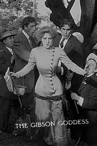 Movie poster for The Gibson Goddess (1909)