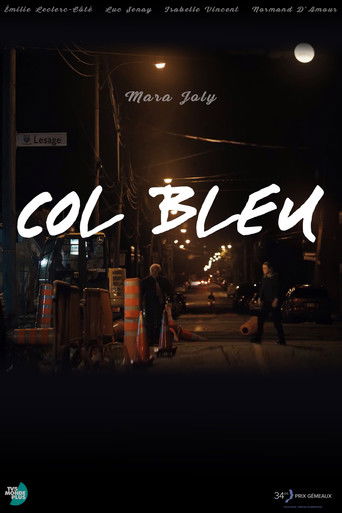 Col bleu poster