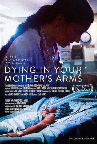 Movie poster for Dying in Your Mother's Arms (2020)