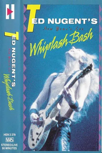 Movie poster for Ted Nugent: New Year's Eve Whiplash Bash (1988)