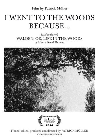 Movie poster for I Went to the Woods Because… (2017)