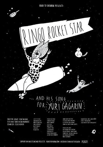 Movie poster for Ringo Rocket Star and His Song for Yuri Gagarin (2017)