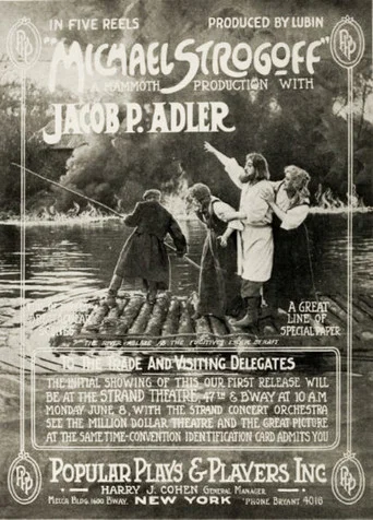 Movie poster for Michael Strogoff (1914)