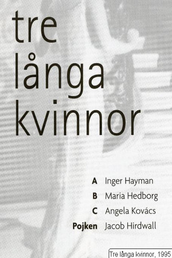 Tre långa kvinnor poster