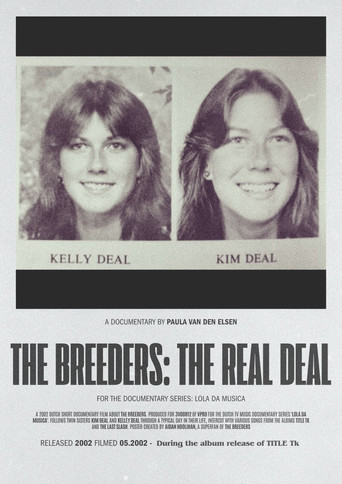 Movie poster for The Breeders: The Real Deal (2002)