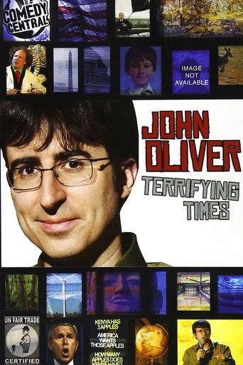 John Oliver: Terrifying Times poster